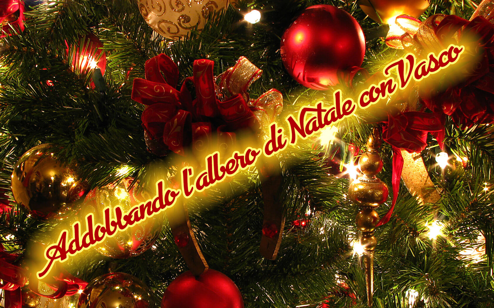 Albero Di Natale Con Fotografie.Quest Anno Faremo L Albero Di Natale Con Vasco